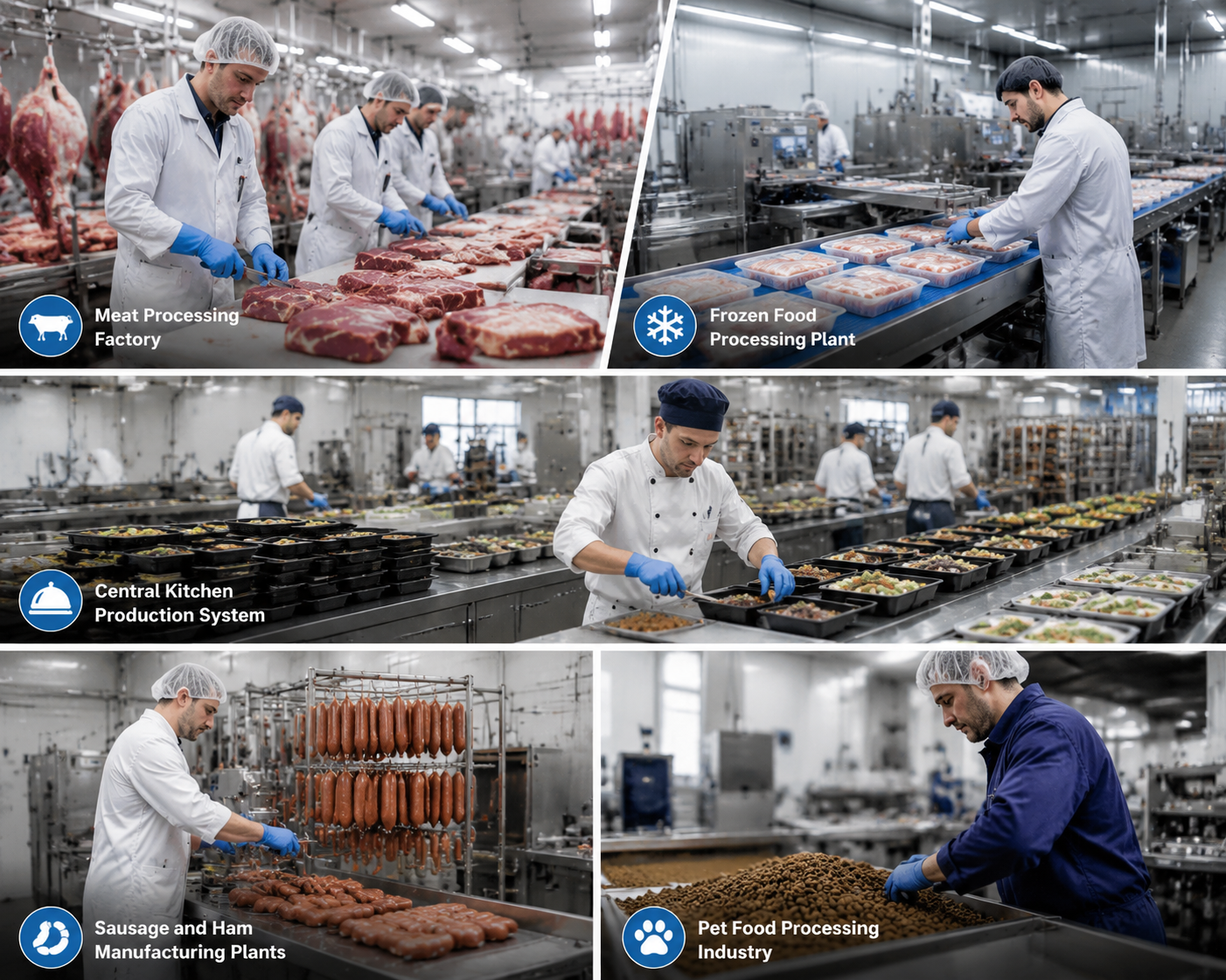 Industrial Frozen Meat Crusher Machine for High Efficiency Processing System