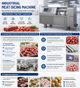 High Precision Diced Meat Cutter for Automated Factory Meat Processing Lines