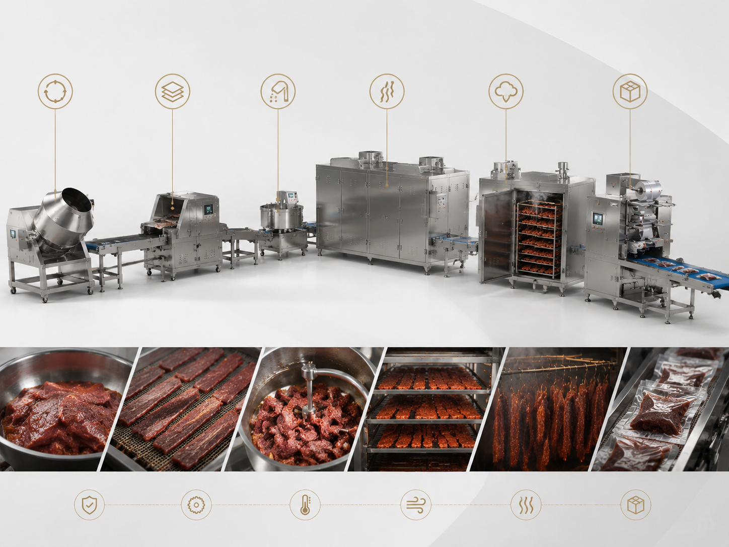 Pork Jerky Processing Line 