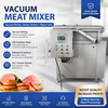 Vacuum Meat Mixing and Stuffing Machine for Industrial Food Processing