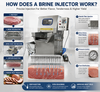 Automatic Brine Injector Machine for High Efficiency Meat Processing