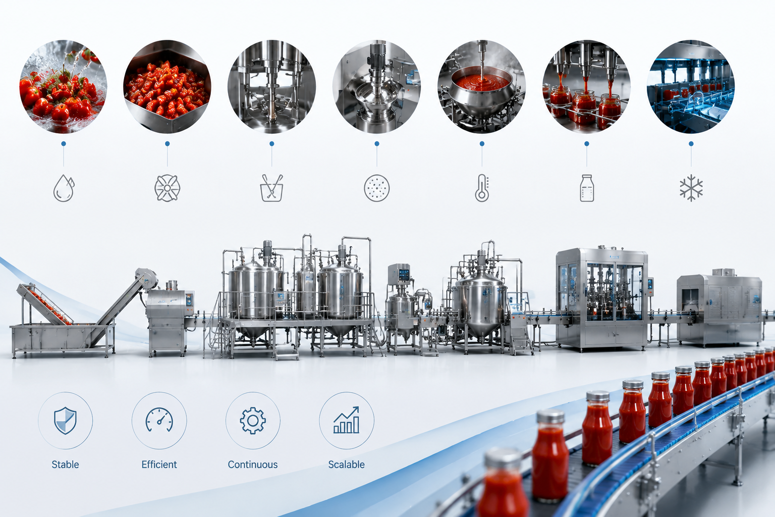 Sauce Processing Line