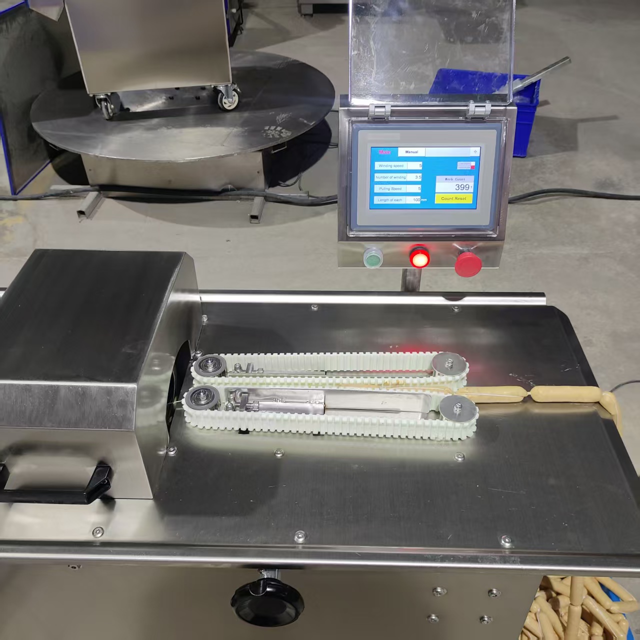 High Efficiency Sausage Tying Machine for Industrial Meat Processing
