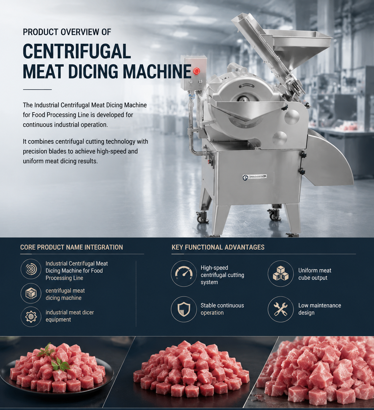 Centrifugal Vegetable Dicer