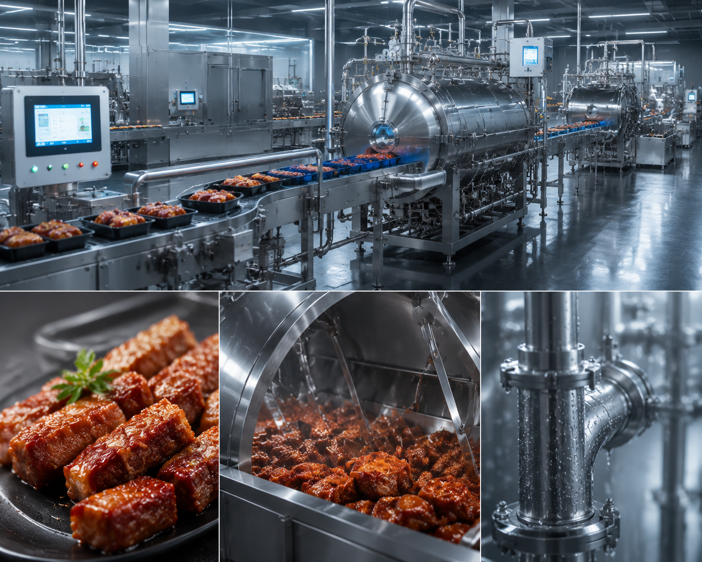 Automatic Braised Meat Production Line