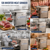 High Efficiency Multifunctional Electric Meat Mincer For Dumpling Meatball Filling Central Kitchen Factory