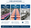 Industrial Meat Patty Forming Machine High Efficiency Automatic Burger Maker