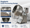 Industrial Octagonal Seasoning Mixer Machine for Efficient Food Mixing Solutions