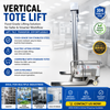 Vertical Trolley Lifting & Dumping Machine | Eliminate Manual Cart Handling Injury Risk