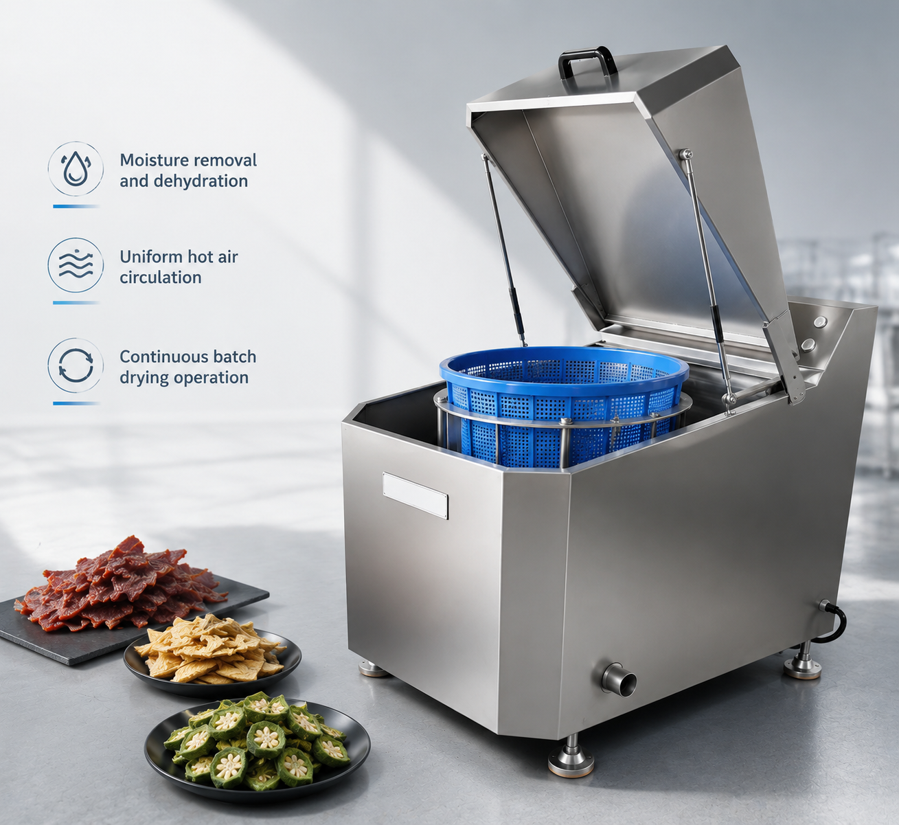 Basket Centrifugal Dehydrator Machine