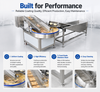 High Efficiency Disc Breading Machine for Food Coating Processing