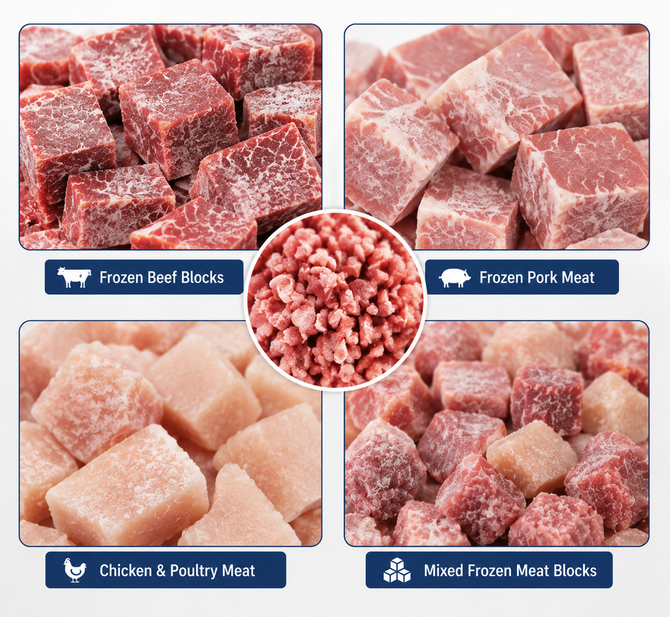 High Output Frozen Block Meat Crusher