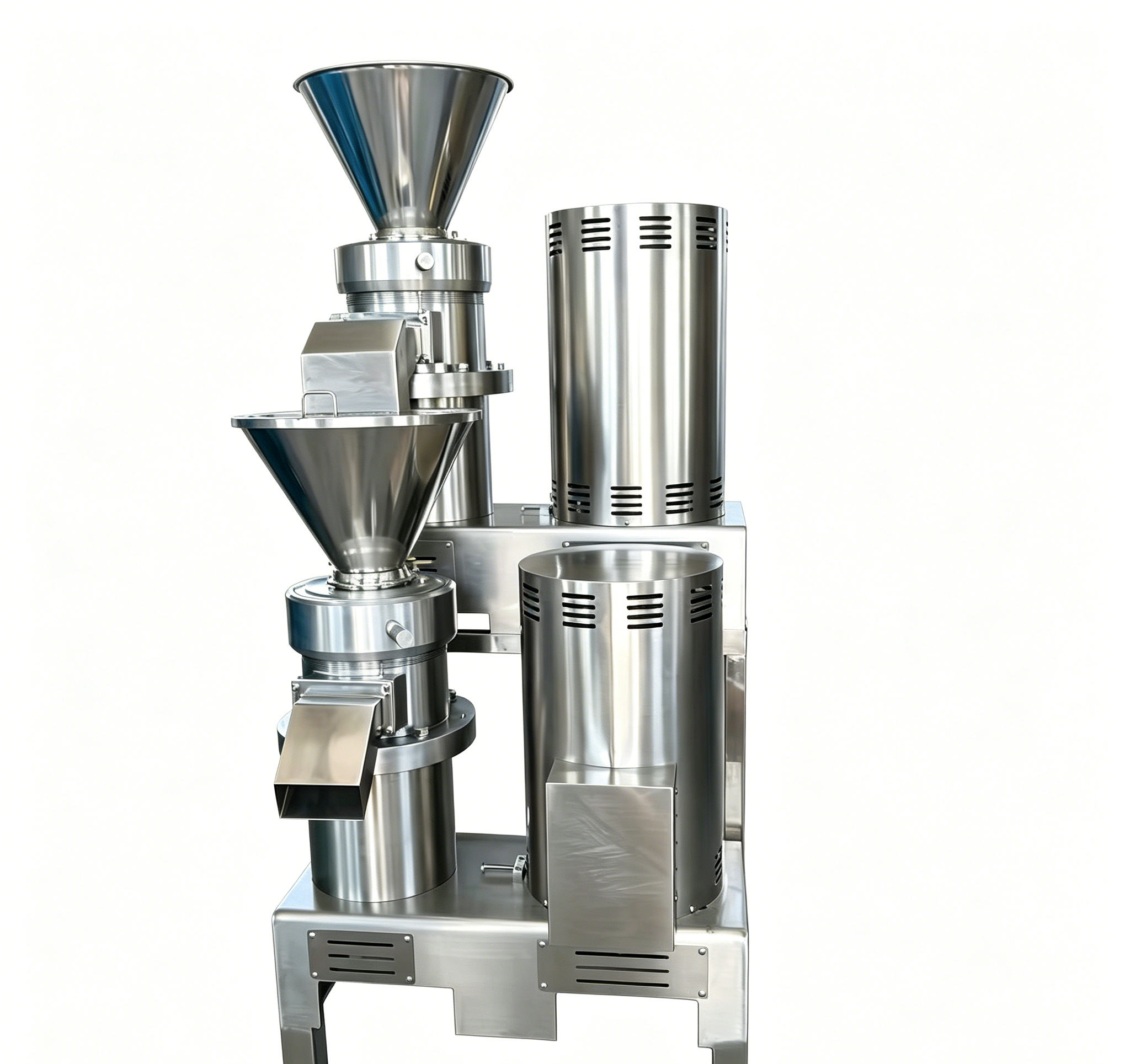 Industrial Stainless Steel Colloid Mill for Food Emulsification Processing Machine