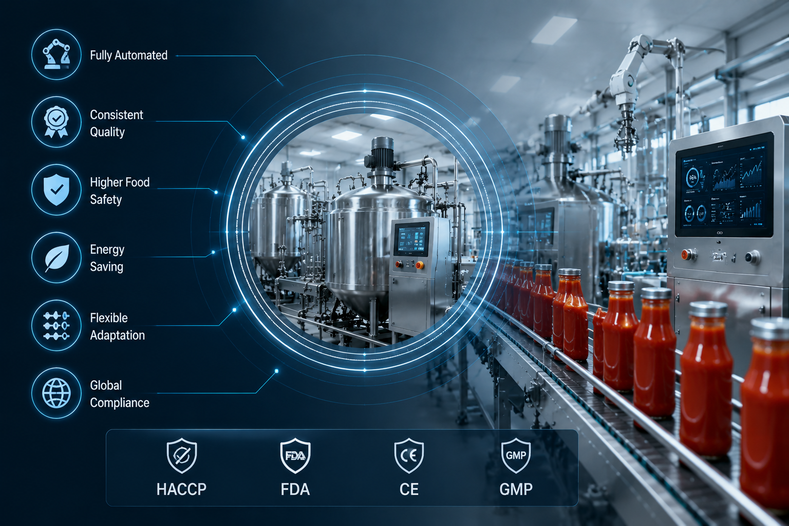 Tomato Paste Production Line 