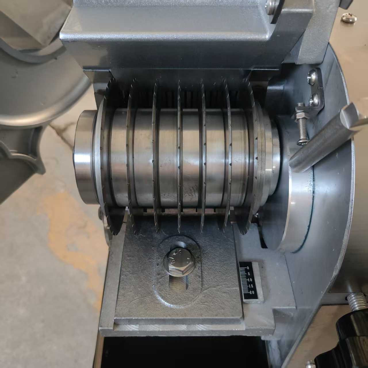 Industrial Centrifugal Meat Dicing Machine for Food Processing Line