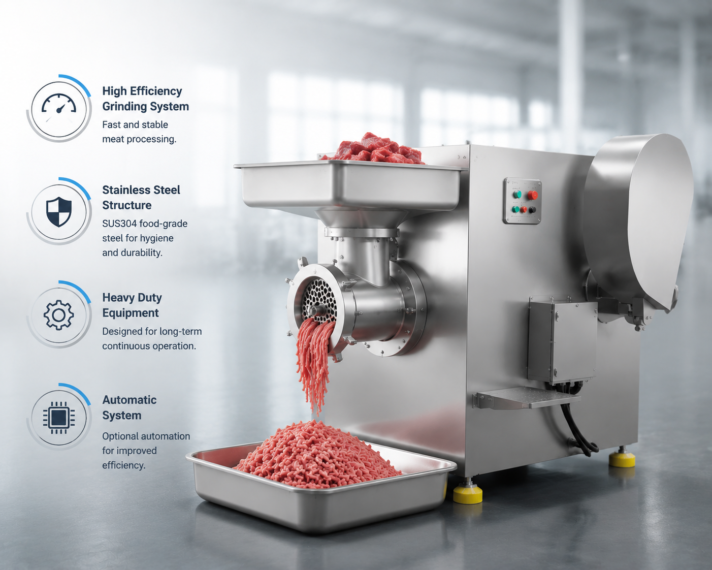 Industrial Meat Grinder