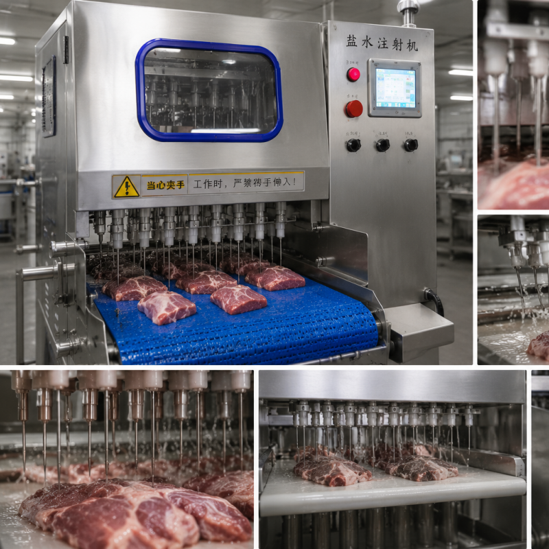 Automatic Brine Injector Machine for High Efficiency Meat Processing