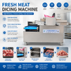Commercial Automatic Fresh Meat Dicing Machine For Food Processing Factory Use