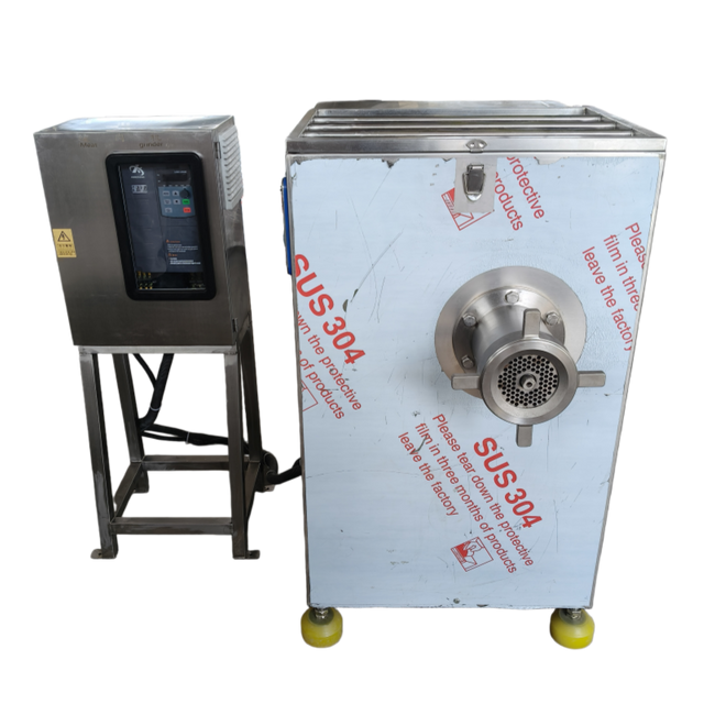 High Efficiency Variable Frequency Meat Grinder for Commercial Meat Processing Lines