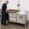 Industrial Brush Roller Washing Machine for Efficient Vegetable Cleaning Solutions
