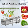 Industrial Bubble Vegetable Washing Machine Fruit Cleaning System Equipment