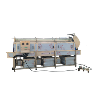 Water Recycle Automatic Plastic Basket Washing Machine For Food Processing Factory