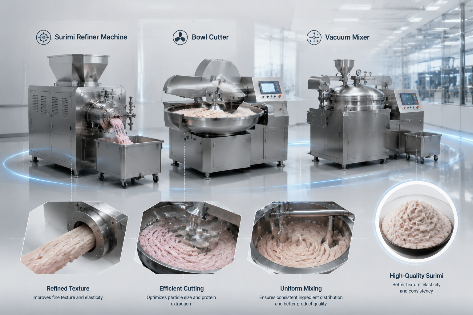 Automatic Fish Surimi Production Line