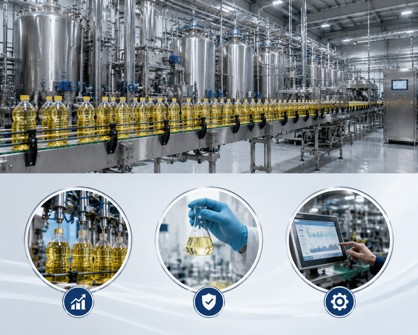 Edible Oil Refining & Filling Line