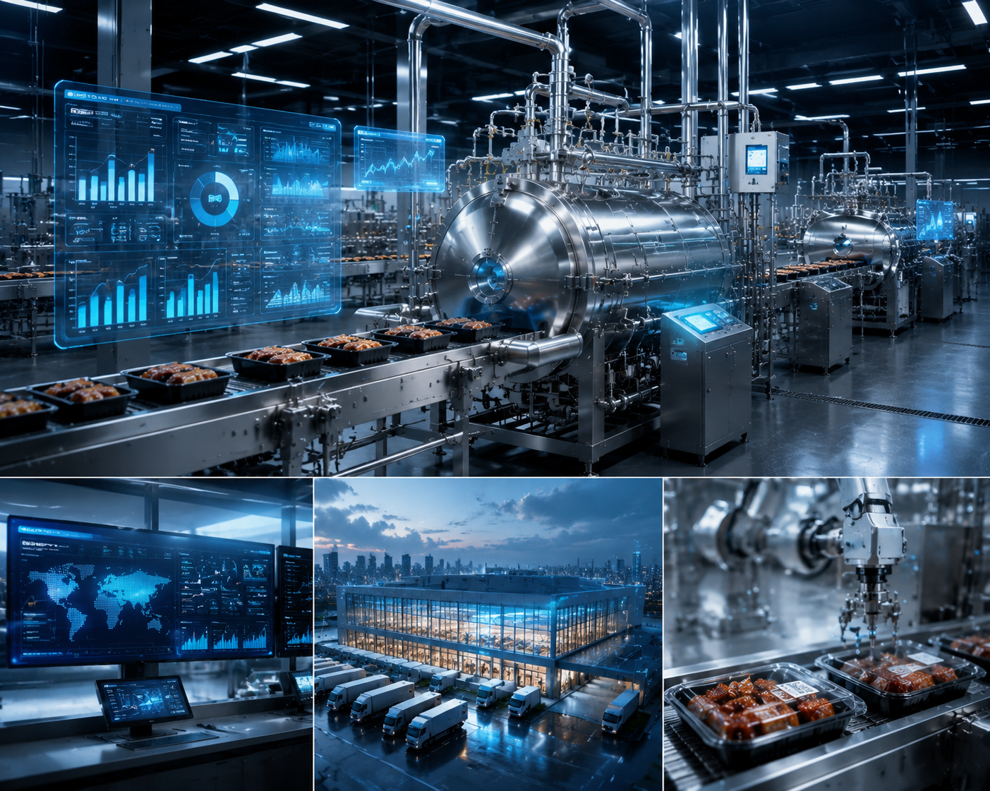 Automatic Braised Meat Production Line