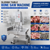 High Precision Slideway Bone Saw Machine for Adjustable Thickness Meat Bone Cutter Butcher Shop