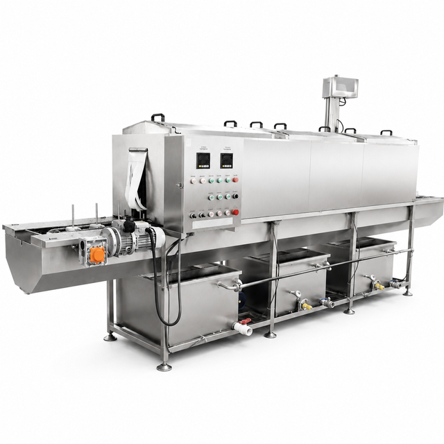 High-Efficiency Bottle Washing Machine for Beverage & Pharmaceutical Production