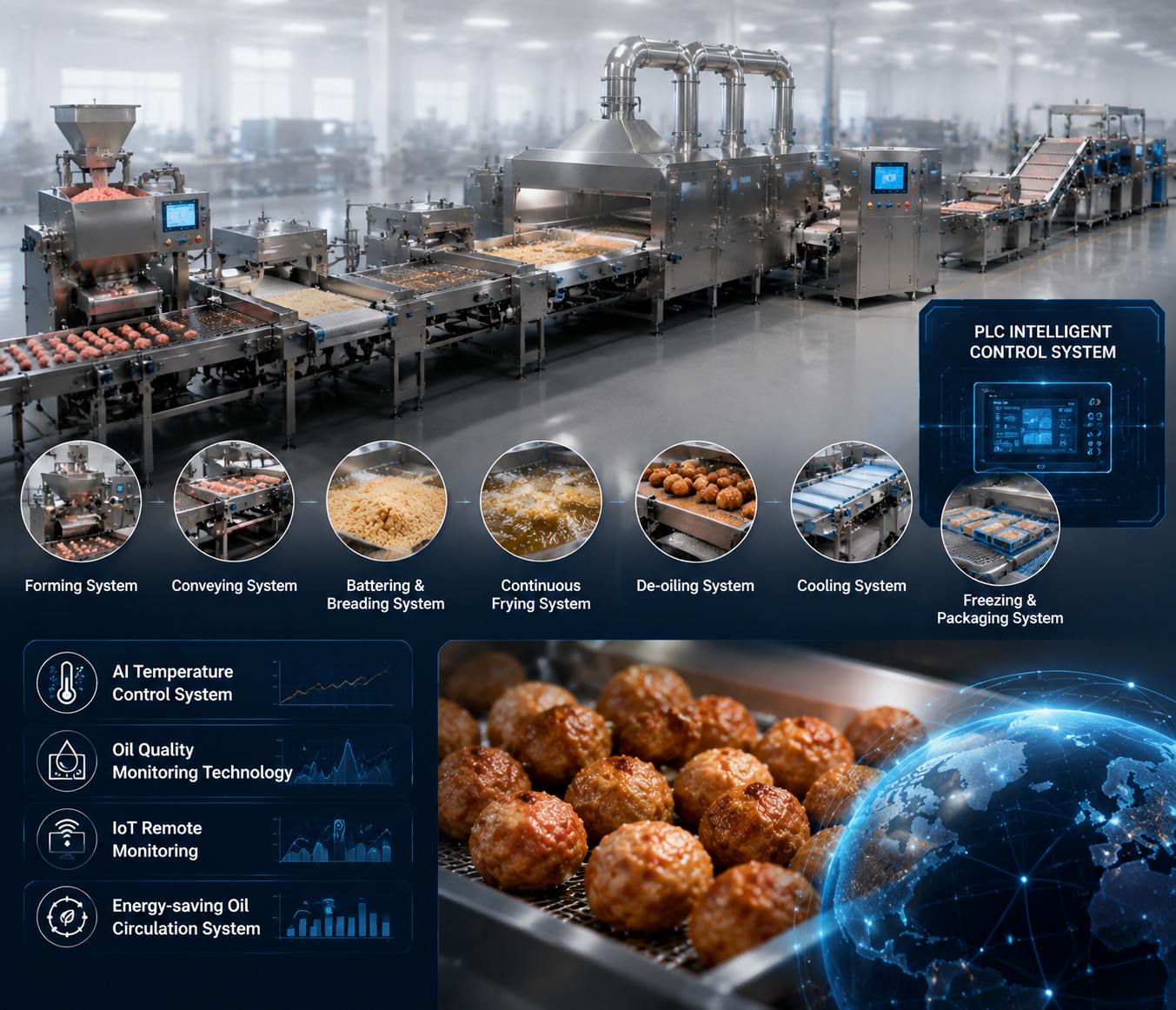 Meatball Production Line