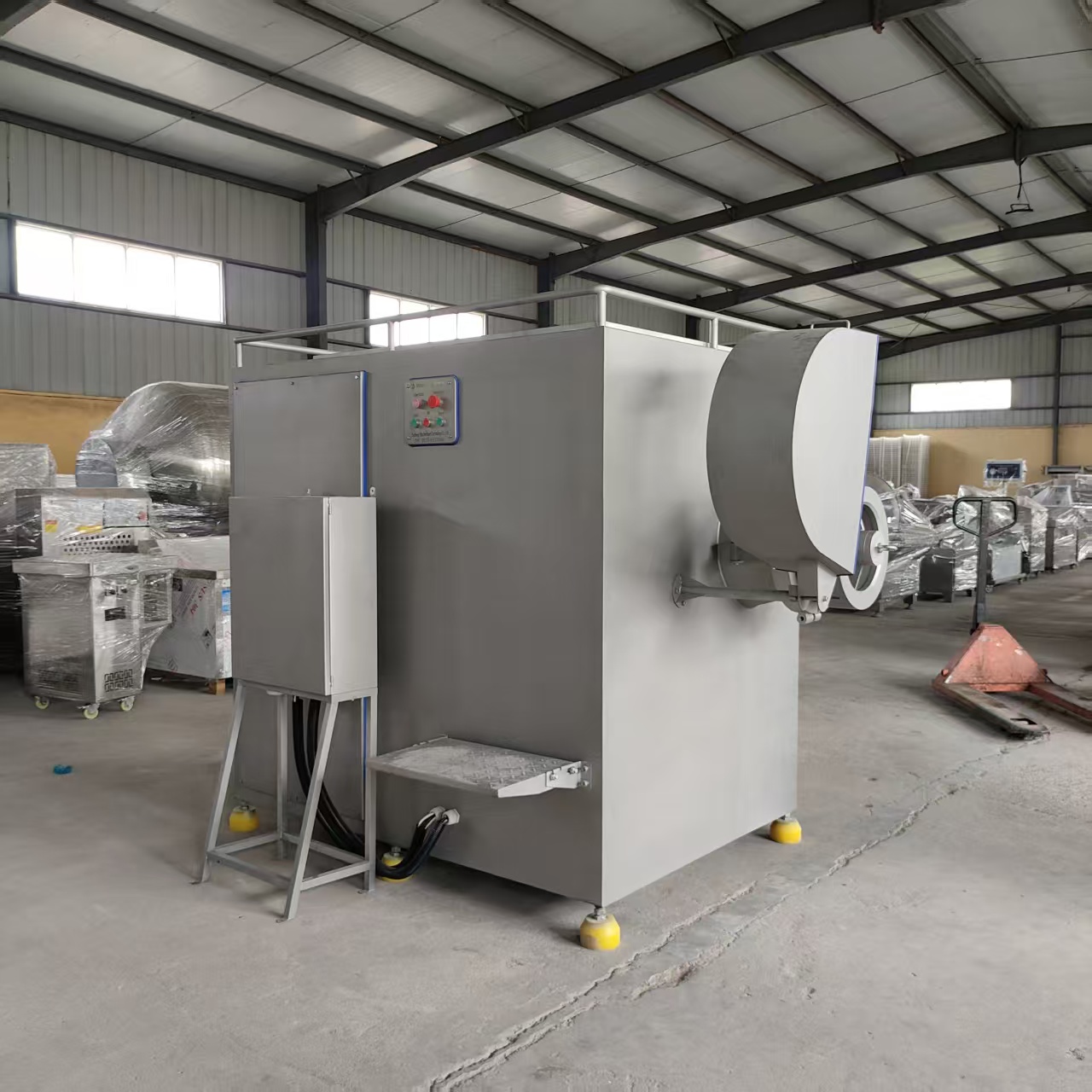 Industrial Meat Grinder Machine for Commercial Meat Processing Line