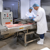 Industrial Automatic Meat Layering Machine for Food Processing Factory