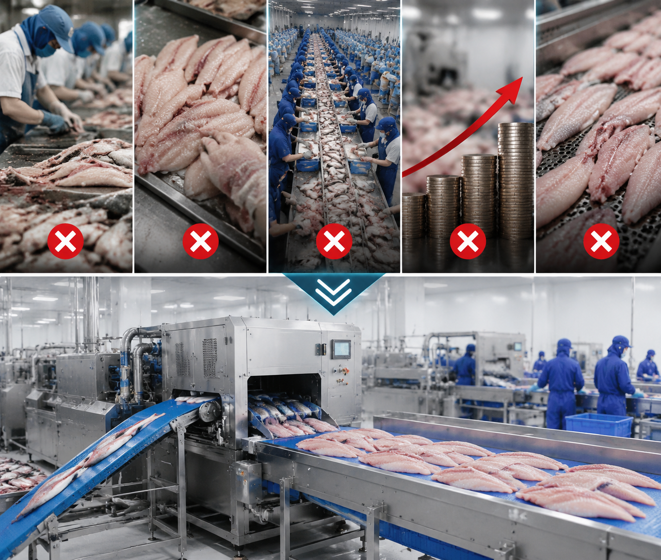 Fish Deboner Machine