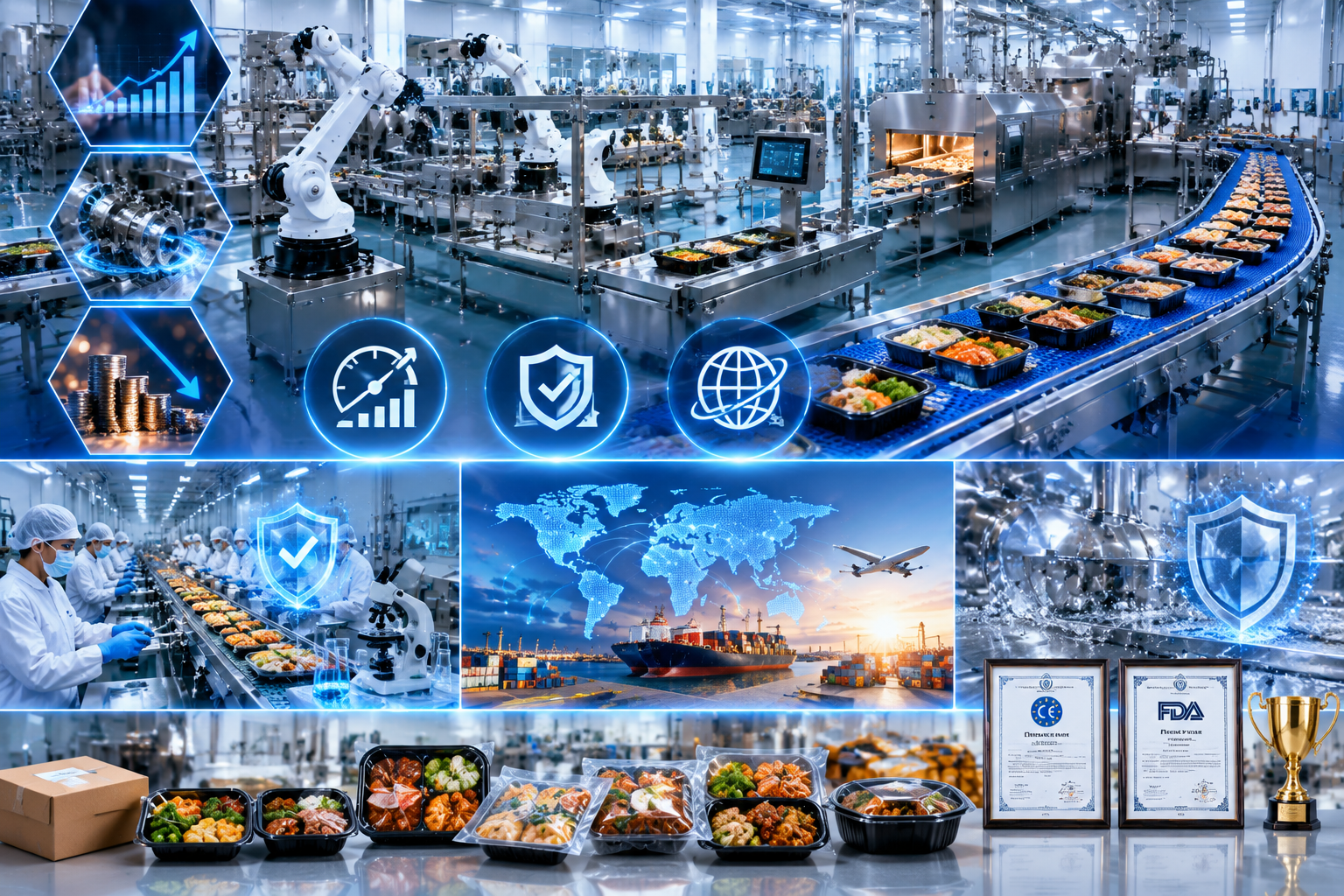 Ready Meal Processing Line 