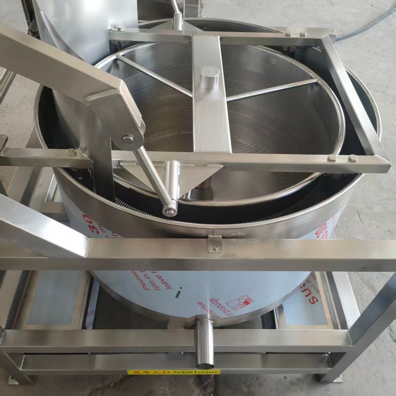 Automatic Bottom Discharge Centrifugal Dryer | Industrial Food Dewatering Machine